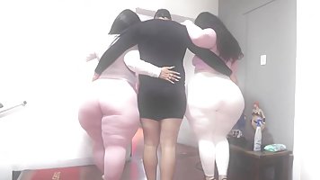 BBW Huge Ass Threesome Latina